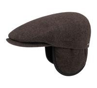 Kent Wool Ohrenklappen Flatcap by Stetson braun XXL (62-63 cm)