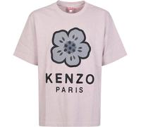 Kenzo - Gots Boke Flower Embroidered Oversize T-shirt Pink - Größe M - rosa