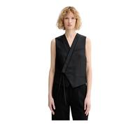 Kenzo - Kimono-Weste aus Schurwolle und Seide - - Jackets - Damen - Schwarzk - M