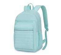 KEOFID Rucksack Damen, Wasserdicht Kleiner Rucksack, Damenrucksack Geldbörse, Elegant Daypack für Freizeit Schule Reisen Arbeit(Hellgrün)