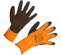 Kerbl Arbeitshandschuhe PowerGrab Thermo Latex mit Acrylfutter orange XXL - 297385