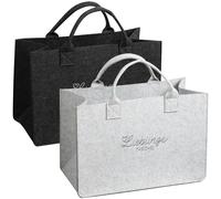 Kesper Tasche grau Polyester B/H/L: ca. 34x25x50 cm