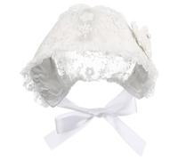 KESYOO Baby Mädchen Spitze Motorhaube Kappe Sommer Sonnenhut Verstellbare Schnür Prinzessin Hut für Kleinkinder 0-2 Jahre