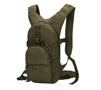 Ketamyy Militär Bike Rucksack Camouflage Casual Wasserdicht Mehrfachtasche Dauerhaft Reise Taktische Reisen Trekking Wanderrucksack Sport Klein Tasche 15L Herren Damen Army Backpack Armeegrün
