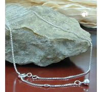 Kette 1mm Venezianerkette Silber 925 50cm - Silber / 27
