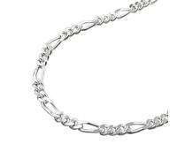 Kette 2mm Figaro Silber 925 45cm - Silber / 38