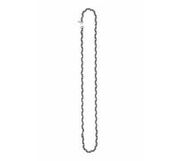 Cai Kette 925 Sterling Silber Oxidiert Steg-Anker Kette 925/- Sterling Silber Ohne Stein 50Cm Geschwärzt