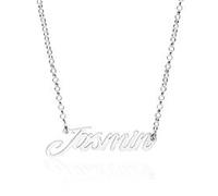Kette aus Sterlingsilber mit Name oder Begriff wählbar
