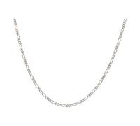 Kette für Anhänger Damen Silber 925 Figaro diamantiert Breite 1,4 mm JL48-05-0107