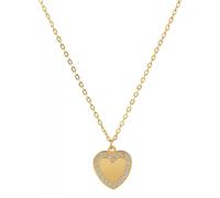 Kette mit Anhänger ADELIA´S "Damen Edelstahl Halskette mit Anhänger Herz", gold (gold, herz), Halsketten, Damen, unbekannt, Edelstahl (42169540-0) gold, herz