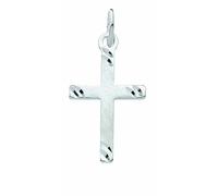 Kette mit Anhänger ADELIA´S "Schmuckset - Set mit Halskette 925 Silber Kreuz Anhänger", silber, Halsketten, Damen, Silber 925 (Sterlingsilber), Schmuckset - Set mit Halskette (45077742-0) silber