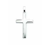 Kette mit Anhänger ADELIA´S "Schmuckset - Set mit Halskette 925 Silber Kreuz Anhänger", silber, Halsketten, Damen, Silber 925 (Sterlingsilber), Schmuckset - Set mit Halskette (42244256-0) silber