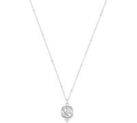 Amor Kette mit Anhänger 925 Sterling Silber Damen 42+3 cm Zirkonia (synth.) Weiß Geschenkbox 2039099