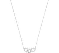 Amor Kette mit Anhänger 2039103 – Damen, 925 Sterling Silber, Zirkonia synth., 42+3 cm