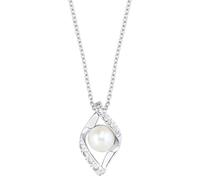 Amor Kette mit Anhänger 9178230 – Silber 925, Perlen, 45 cm, Süßwasserzuchtperle & Zirkonia