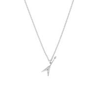 Kette mit Anhänger AMOR "Scorpions by Amor, Gitarren-Design", silberfarben, Halsketten, Damen, Silber 925 (Sterlingsilber), L: 50 B: 2mm, B:2mm (27576359-0) silberfarben