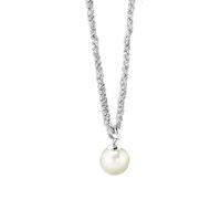 CELESTA Anhänger mit Kette »925/- Sterling Silber Süßwasserzuchtperle«, weiß