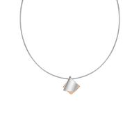 Celesta Silber Anhänger mit Kette 925/- Sterling Silber 42cm Silbergrau ohne Stein 500245073