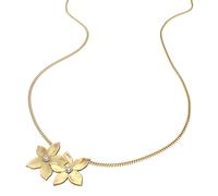 Fossil Sutton Damen Goldfarbene Halskette aus Edelstahl, JF04970710