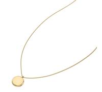 Fossil Ellis Damen Goldfarbene Halskette aus Edelstahl, JF04977710