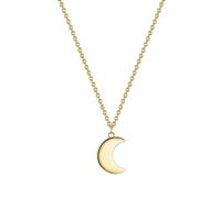 Glanzstücke München Silberkette »G228« (1-tlg), mit Mond aus Sterling Silber