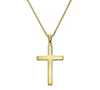 Fascination by Ellen K. Kette mit Anhänger »333/- Gelbgold Kreuz«, Anhänger mit Kette