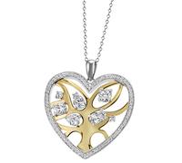 Kette mit Anhänger GOLDMAID, gelb (weiß gelb), Halsketten, Damen, Silber 925 (Sterlingsilber) (19710141-0) weiß gelb