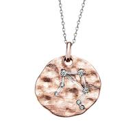 Kette mit Anhänger GOLDMAID, rot, Halsketten, Herren, Silber 925 (Sterlingsilber), Kette mit Anhänger (18242130-0)