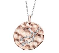 Kette mit Anhänger GOLDMAID, rot, Halsketten, Herren, Silber 925 (Sterlingsilber), Kette mit Anhänger (31338704-0)