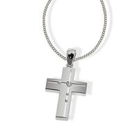 Kette mit Anhänger GOLDMAID, silber (silberfarben), Halsketten, Herren, Silber 925 (Sterlingsilber), Kette mit Anhänger (388883-0)