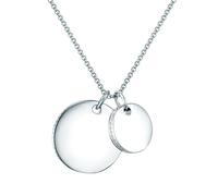 Kette mit Anhänger LULU & JANE "AV154", silber, Halsketten, Damen, 41,0cm Basiskette + 5,0cm Verlängerung (41012661-0) silber