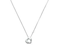 Kette mit Anhänger MICHAEL KORS "Schmuck Geschenk Silber 925 Halsschmuck PREMIUM Herz", silber (silberfarben), Halsketten, Damen, Silber 925 (Sterlingsilber), L: 43 B: 1,1mm, glänzend, B:1,1mm (558480