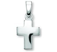 Kette mit Anhänger ONE ELEMENT "Schmuckset - Set mit Halskette Kreuz Anhänger aus 925 Silber", silber, Halsketten, Damen, Silber 925 (Sterlingsilber), Symbolische Note - harmonisch gestaltet mit Liebe