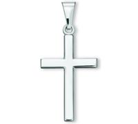 Kette mit Anhänger ONE ELEMENT "Schmuckset - Set mit Halskette Kreuz Anhänger aus 925 Silber", silber, Halsketten, Damen, Silber 925 (Sterlingsilber), Ausdruck von Individualität - dezent, bedeutungsv