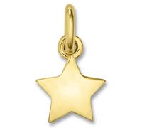 Kette mit Anhänger ONE ELEMENT "Schmuckset - Set mit Halskette Stern Anhänger aus 333 Gelbgold", gold, Halsketten, Mädchen, Gelbgold 333 Gold, Gelbgold 333, Gold, Fein gefertigt - ein Zeichen mit beso