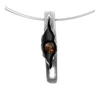 Halsreif OSTSEE-SCHMUCK "Ostsee-Schmuck Halsreif mit Anhänger Gleiter-Hedi-Sarah Vicenca" Gr. 45, silber, Halsketten, Damen, 45cm, Silber 925 (Sterlingsilber), L: 42 (88557511-45) silber