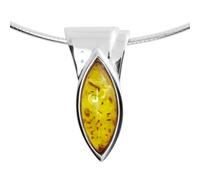 Halsreif OSTSEE-SCHMUCK "Ostsee-Schmuck Halsreif mit Anhänger Gleiter-Rieke" Gr. 42, silber, Halsketten, Damen, 42cm, Silber 925 (Sterlingsilber), L: 42 (22475561-42) silber