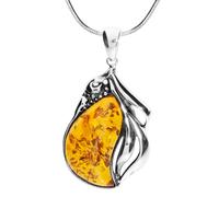 Kette mit Anhänger OSTSEE-SCHMUCK "Ostsee-Schmuck Kette mit Anhänger Janne Kette mit Anhänger Janne" Gr. 70, silber, Halsketten, Damen, 70cm, Silber 925 (Sterlingsilber), L: 45 (25548667-70) silber