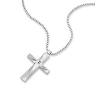 Police Herren-Halskette Contorto Edelstahl PEAGN0081704