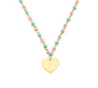 Prinzessin Lillifee Kette mit Anhänger Edelstahl Mädchen Kinder Halsschmuck, 35+3 cm, Gold, Herz, Kommt in Schmuck Geschenk Box, 2033362