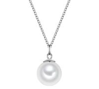 Kette mit Anhänger RAFAELA DONATA "RD5030", silber, Halsketten, Damen, 42,0cm Basiskette + 5,0cm Verlängerung, Perlen, mit Muschelkernperle (92147112-0) silber