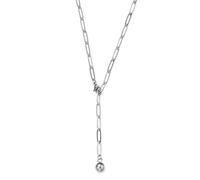 Kette mit Anhänger "Schmuck Geschenk Edelstahl Halsschmuck Halskette Y-Kette Kugel", silberfarben, ANISTON JEWELRY & WATCHES, Halsketten, Damen, Edelstahl, L: 45 B: 4mm, Made in Germany, B:4mm (364301