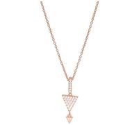 Kette mit Anhänger SMART JEWEL "Anhänger mit Zirkoniasteinen, rosé vergoldet, Silber 925", rosa (rosé vergoldet), Halsketten, Damen, 47cm, Silber 925 (Sterlingsilber) (63727919-0) rosé vergoldet
