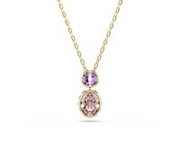 Swarovski Anhänger Chroma, verschiedene Schliffe, mehrfarbig, Goldlegierungsschicht OS