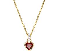 Kette mit Anhänger SWAROVSKI "Schmuck Geschenk CHROMA Halskette", rot (rot, rot), Halsketten, Damen, Metall, L: 44, mit Swarovski Kristall (93162321-0) rot, rot