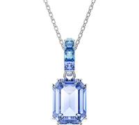 Millenia Anhänger, Oktagon-Schliff, Blau, Rhodiniert