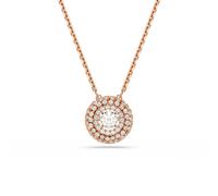 Kette mit Anhänger SWAROVSKI "Schmuck Geschenk SUBLIMA Halskette", roségoldfarben, kristallweiß, Halsketten, Damen, Metall, mit Swarovski Kristall (78696118-0) roségoldfarben, kristallweiß
