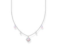 Thomas Sabo Charming Kette - KE2094-166-7-L45V - Sterling Silber + Glas-Keramik Stein + Zirkonia 40 - 45 cm