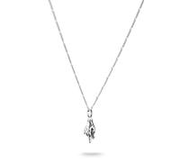 Kette mit Anhänger THOMAS SABO "THOMAS SABO x WEDNESDAY "Eiskaltes Händchen" Kette" Gr. 45, silberfarben, Halsketten, Damen, 45, Silber 925 (recycelt), B: 0,6mm, B:0,6mm (26584558-45) silberfarben