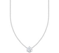 Thomas Sabo Essentials KE2210-051-14-L45V Kette - großem Zirkonia - Silber & Zirkonia - Weiß - 40 bis 45 cm